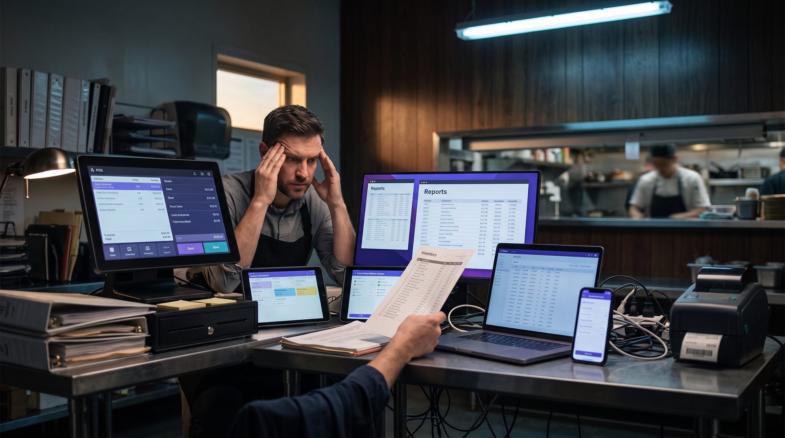 Your Restaurant Runs on 10+ Software Platforms. They've Never Had a Conversation.
